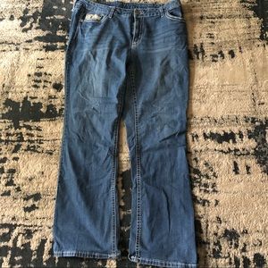 Woman’s plus size jeans